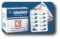 Gout Medication Indomethacin Pack Shot